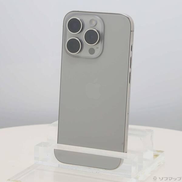 〔中古〕Apple(アップル) iPhone15 Pro 128GB ナチュラルチタニウム MTU93J／A SIMフリー〔269-ud〕 | 