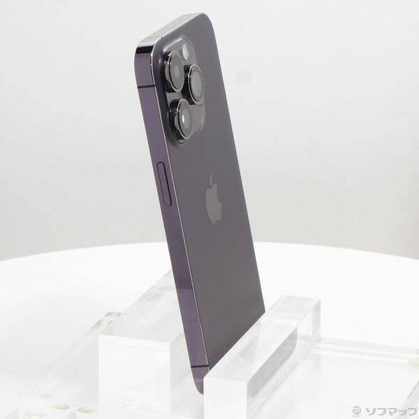 〔中古〕Apple(アップル) iPhone14 Pro 256GB ディープパープル MQ1E3J／A SIMフリー〔377-ud〕 |  | 03