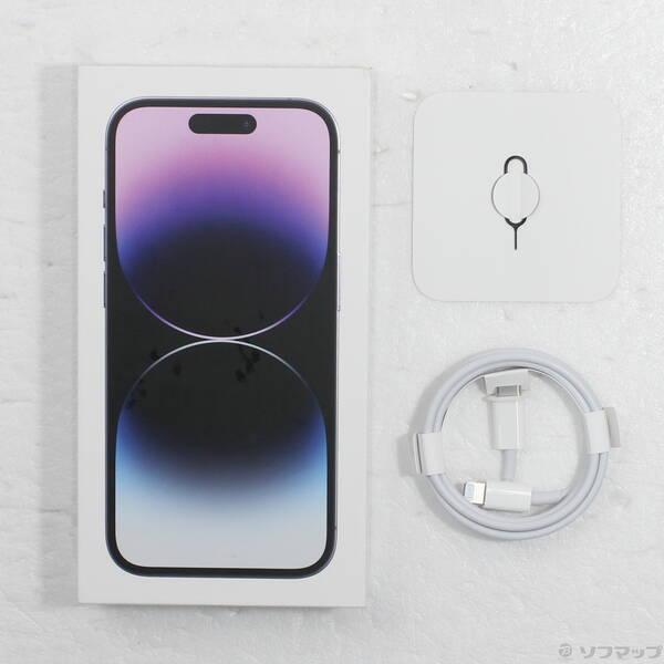〔中古〕Apple(アップル) iPhone14 Pro 256GB ディープパープル MQ1E3J／A SIMフリー〔377-ud〕 |  | 04