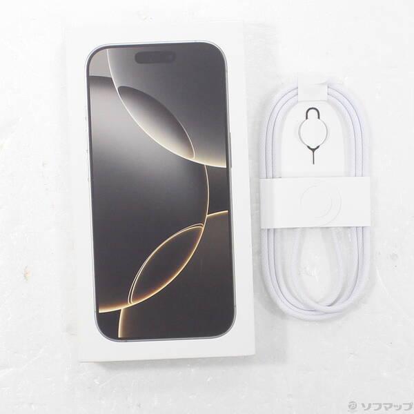 〔中古〕Apple(アップル) iPhone16 Pro 128GB ナチュラルチタニウム MYMY3J／A SIMフリー〔276-ud〕 |  | 04