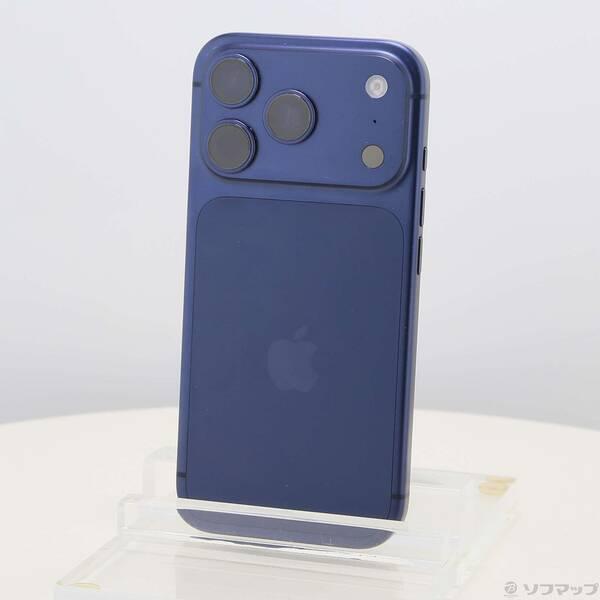 〔中古〕Apple(アップル) iPhone17 Pro 256GB ディープブルー MG874J／A SIMフリー〔258-ud〕 | 