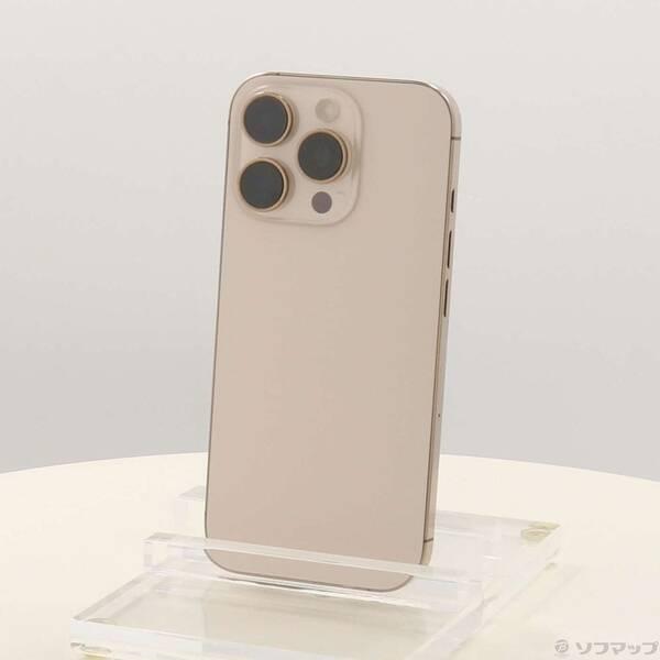 〔中古〕Apple(アップル) iPhone16 Pro 256GB デザートチタニウム MYN23J／A SIMフリー〔349-ud〕 | 