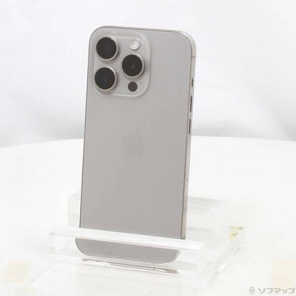 〔中古〕Apple(アップル) iPhone15 Pro 512GB ナチュラルチタニウム MTUK3J／A SIMフリー〔295-ud〕 | 