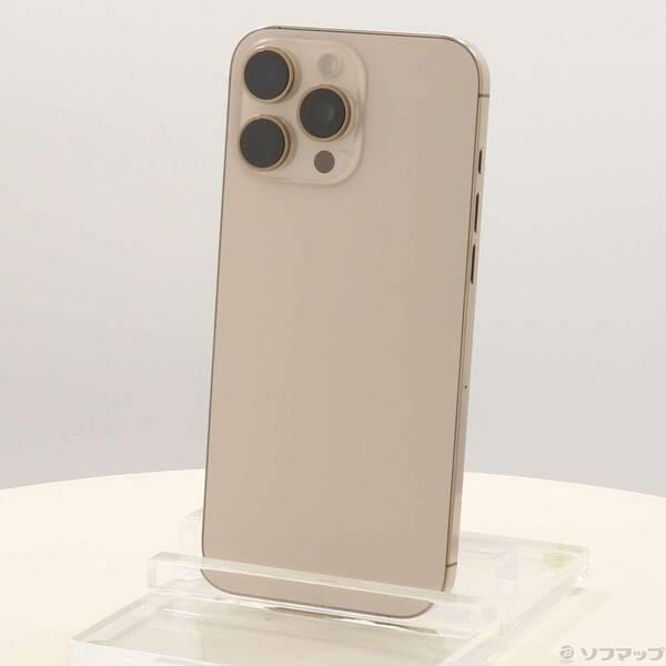 〔中古〕Apple(アップル) iPhone16 Pro Max 1TB デザートチタニウム FYWT3J／A SIMフリー〔251-ud〕 | 