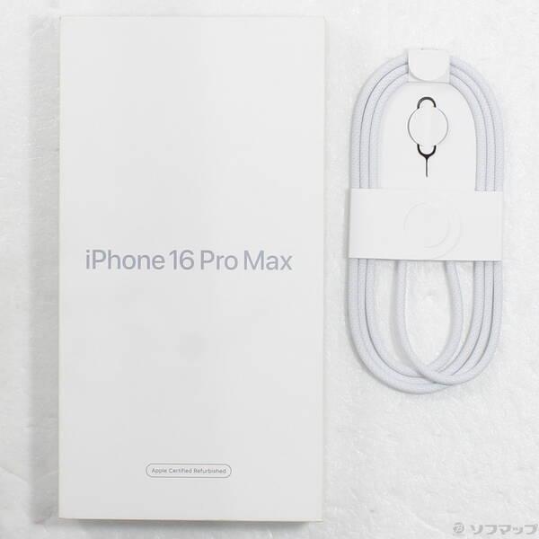 〔中古〕Apple(アップル) iPhone16 Pro Max 1TB デザートチタニウム FYWT3J／A SIMフリー〔251-ud〕 |  | 04