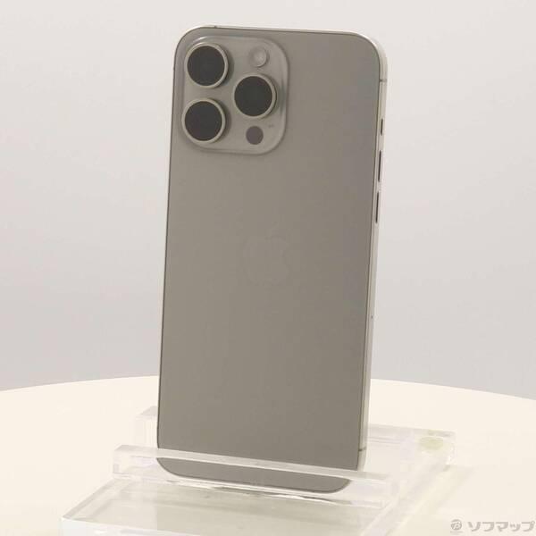 〔中古〕Apple(アップル) iPhone15 Pro Max 256GB ナチュラルチタニウム MU6R3J／A SIMフリー〔349-ud〕 | 