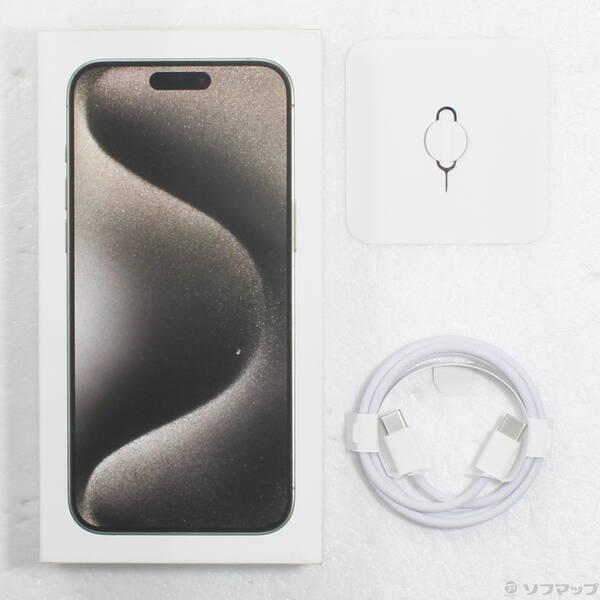 〔中古〕Apple(アップル) iPhone15 Pro Max 256GB ナチュラルチタニウム MU6R3J／A SIMフリー〔349-ud〕 |  | 04
