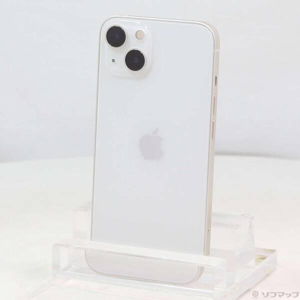 〔中古〕Apple(アップル) iPhone13 128GB スターライト MLND3J／A SIMフリー〔352-ud〕 | 