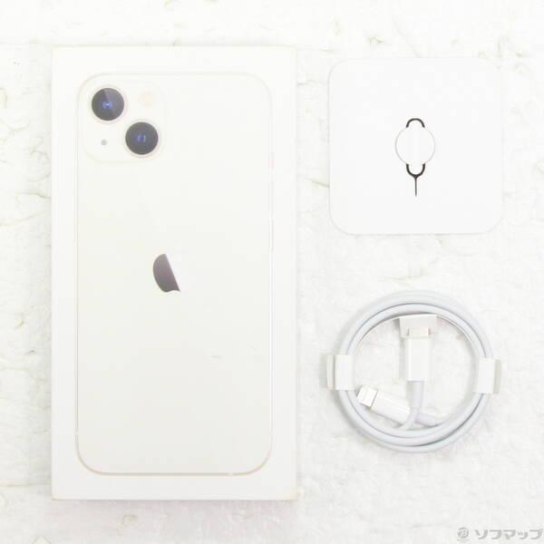〔中古〕Apple(アップル) iPhone13 128GB スターライト MLND3J／A SIMフリー〔352-ud〕 |  | 04