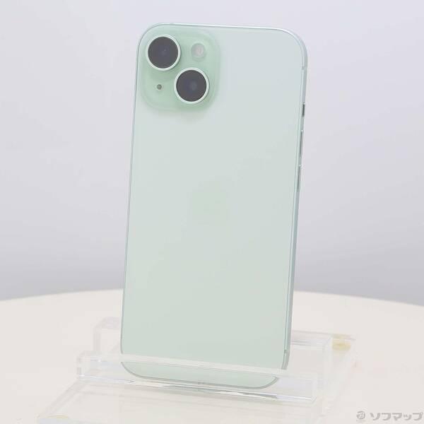 〔中古〕Apple(アップル) iPhone15 256GB グリーン MTMT3J／A SIMフリー〔276-ud〕 | 