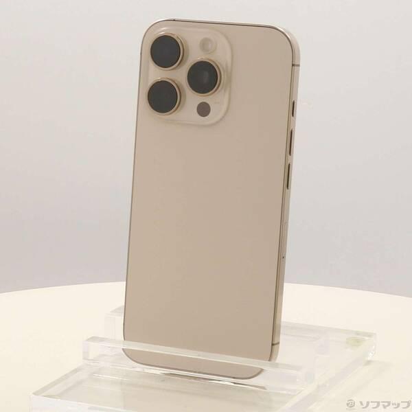 〔中古〕Apple(アップル) iPhone16 Pro 1TB デザートチタニウム MYNA3J／A SIMフリー〔295-ud〕 | 
