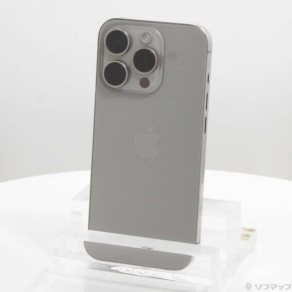 〔中古〕Apple(アップル) iPhone15 Pro 512GB ナチュラルチタニウム MTUK3J／A SIMフリー〔297-ud〕 | 