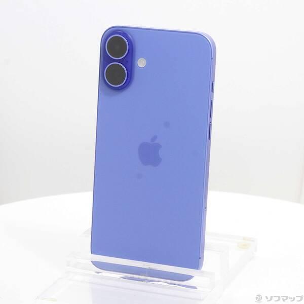 〔中古〕Apple(アップル) iPhone16 Plus 256GB ウルトラマリン MXVK3J／A SIMフリー〔377-ud〕 | 