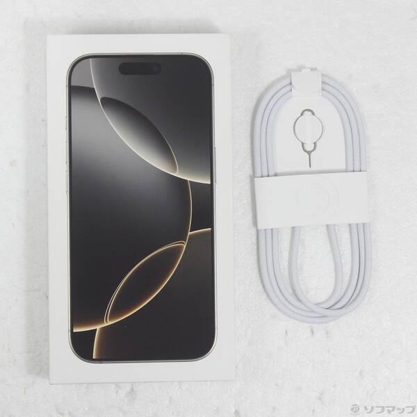 〔中古〕Apple(アップル) iPhone16 Pro 128GB ナチュラルチタニウム MYMY3J／A SIMフリー〔258-ud〕 |  | 04