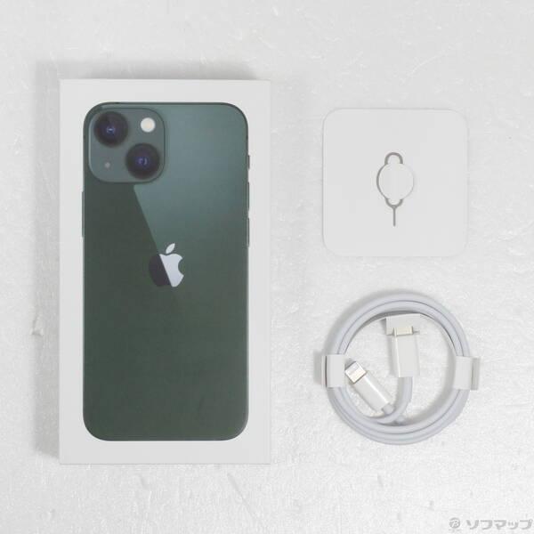 〔中古〕Apple(アップル) iPhone13 mini 128GB グリーン MNFC3J／A SIMフリー〔276-ud〕 |  | 04