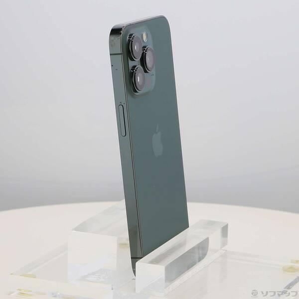 〔中古〕Apple(アップル) iPhone13 Pro 256GB アルパイングリーン MNDY3J／A SIMフリー〔198-ud〕 |  | 03