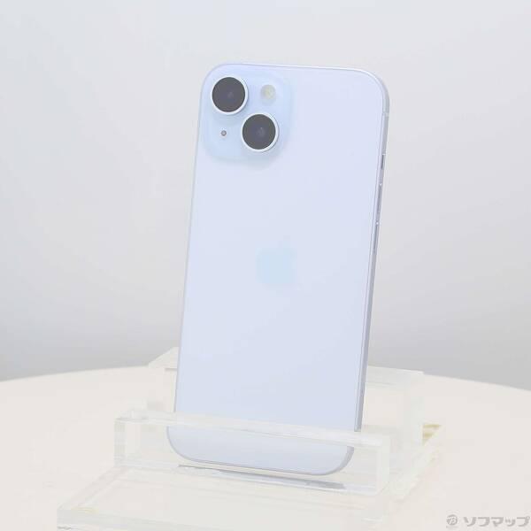 〔中古〕Apple(アップル) iPhone15 256GB ブルー MTMR3J／A SIMフリー〔377-ud〕 | 