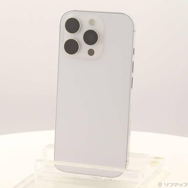 〔中古〕Apple(アップル) iPhone16 Pro 256GB ホワイトチタニウム MYN13J／A SIMフリー〔262-ud〕 | 