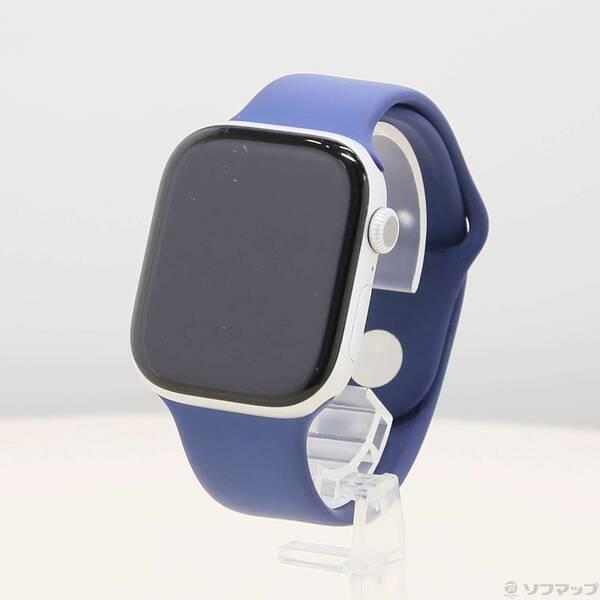 〔中古〕Apple(アップル) Apple Watch Series 10 GPS 46mm シルバーアルミニウムケース デニムスポーツバンド〔196-ud〕 | 