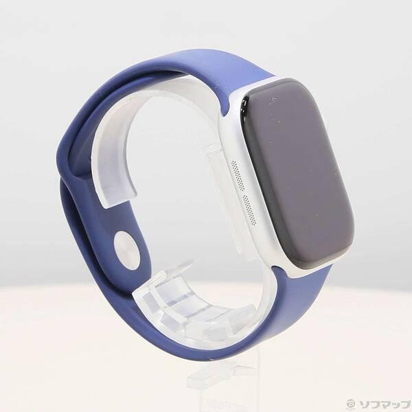 〔中古〕Apple(アップル) Apple Watch Series 10 GPS 46mm シルバーアルミニウムケース デニムスポーツバンド〔196-ud〕 |  | 03
