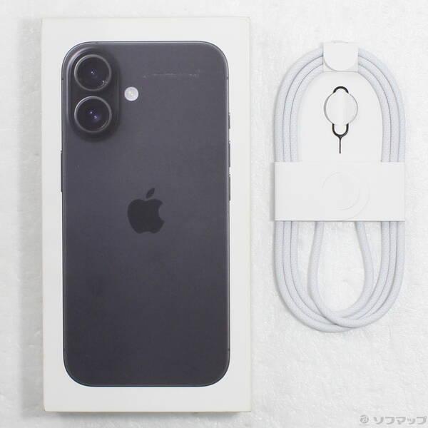 〔中古〕Apple(アップル) iPhone16 256GB ブラック MYDW3J／A SIMフリー〔377-ud〕 |  | 04