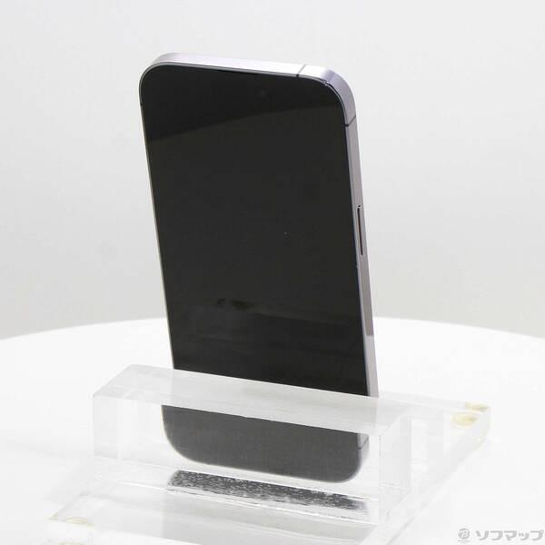 〔中古〕Apple(アップル) iPhone14 Pro 256GB ディープパープル NQ1E3J／A SIMフリー〔198-ud〕 |  | 02