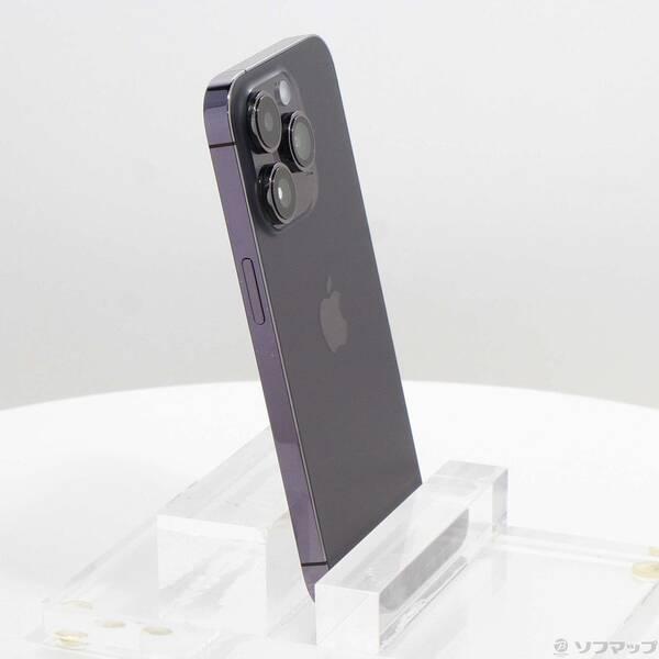 〔中古〕Apple(アップル) iPhone14 Pro 256GB ディープパープル NQ1E3J／A SIMフリー〔198-ud〕 |  | 03