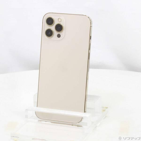 〔中古〕Apple(アップル) iPhone12 Pro Max 256GB ゴールド MGD13J／A SIMフリー〔368-ud〕 | 