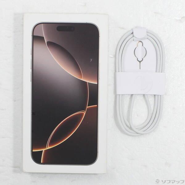 〔中古〕Apple(アップル) iPhone16 Pro Max 256GB デザートチタニウム MYWJ3J／A SIMフリー〔344-ud〕 |  | 04