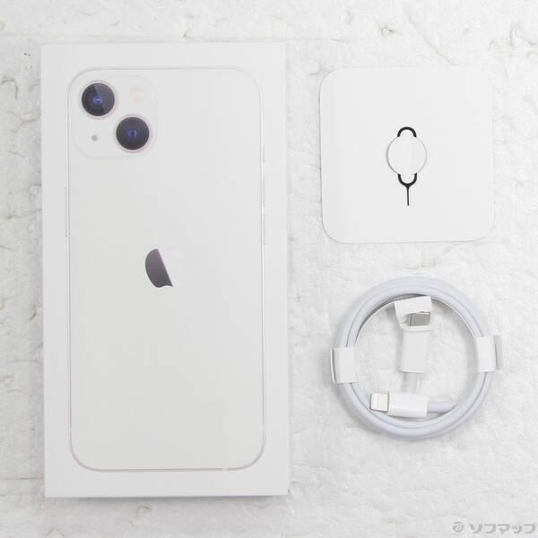 〔中古〕Apple(アップル) iPhone13 128GB スターライト MLND3J／A SIMフリー〔377-ud〕 |  | 04