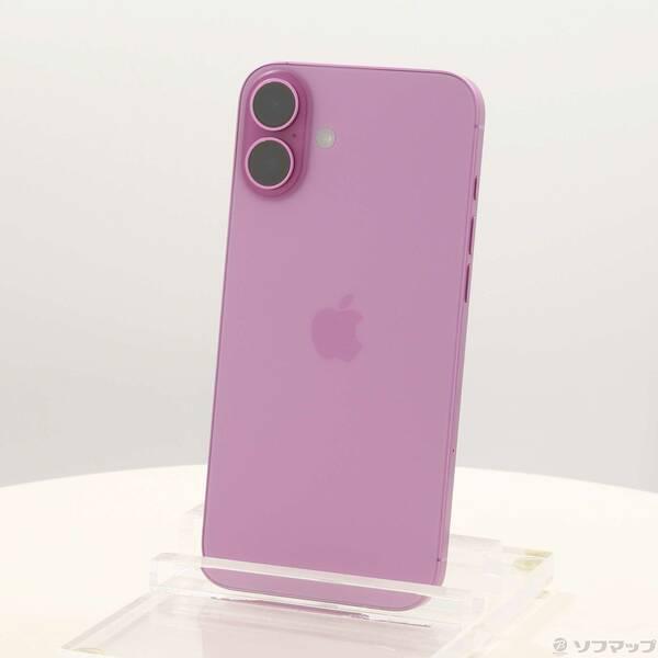 〔中古〕Apple(アップル) iPhone16 Plus 256GB ピンク MXVJ3J／A SIMフリー〔295-ud〕 | 