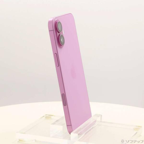 〔中古〕Apple(アップル) iPhone16 Plus 256GB ピンク MXVJ3J／A SIMフリー〔295-ud〕 |  | 03