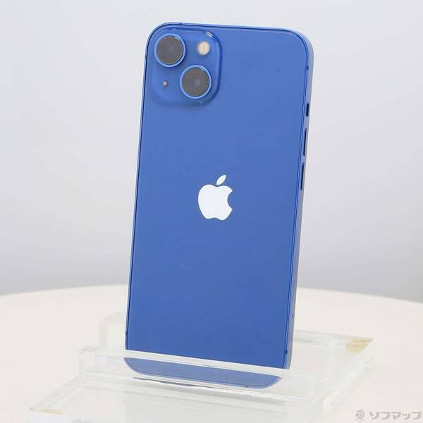 〔中古〕Apple(アップル) iPhone13 256GB ブルー MLNM3J／A SIMフリー〔269-ud〕 | 