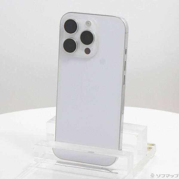 〔中古〕Apple(アップル) iPhone16 Pro 1TB ホワイトチタニウム MYN93J／A SIMフリー〔377-ud〕 | 