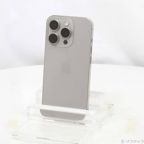〔中古〕Apple(アップル) iPhone15 Pro 128GB ナチュラルチタニウム MTU93J／A SIMフリー〔348-ud〕 | 