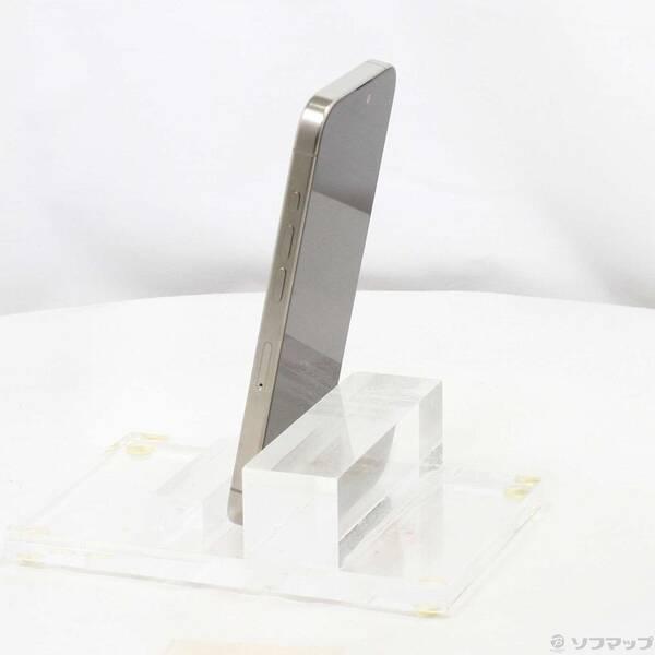 〔中古〕Apple(アップル) iPhone15 Pro 128GB ナチュラルチタニウム MTU93J／A SIMフリー〔348-ud〕 |  | 01