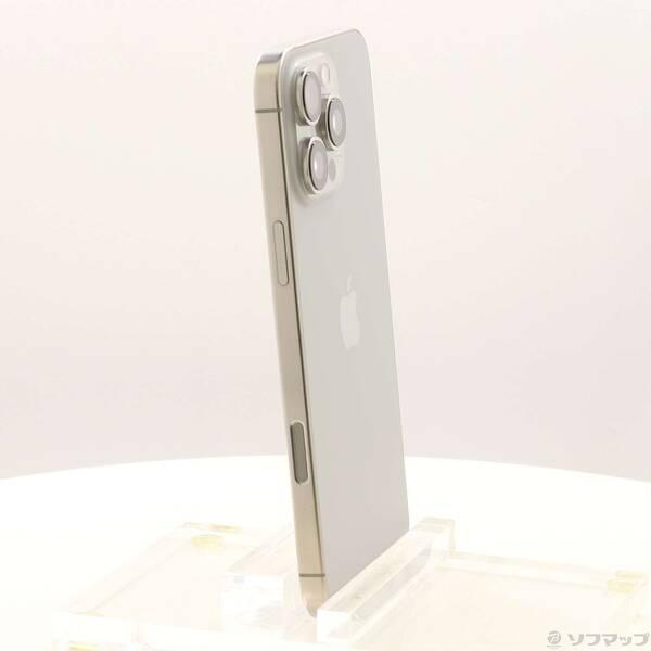 〔中古〕Apple(アップル) iPhone16 Pro Max 256GB ナチュラルチタニウム MYWK3J／A SIMフリー〔269-ud〕 |  | 03