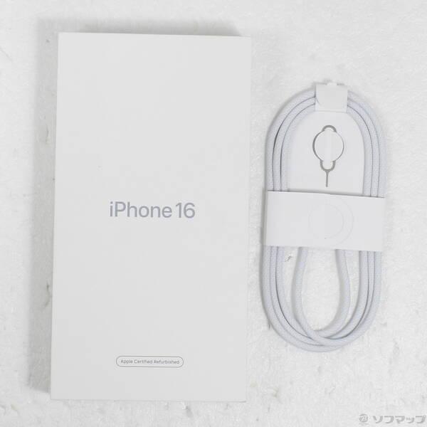 〔中古〕Apple(アップル) iPhone16 128GB ホワイト FYDR3J／A SIMフリー〔368-ud〕 |  | 04