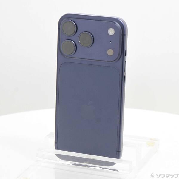 〔中古〕Apple(アップル) iPhone17 Pro 256GB ディープブルー MG874J／A SIMフリー〔198-ud〕 | 