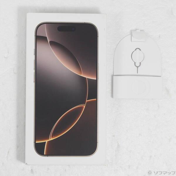 〔中古〕Apple(アップル) iPhone16 Pro 128GB デザートチタニウム MYMX3J／A SIMフリー〔348-ud〕 |  | 04