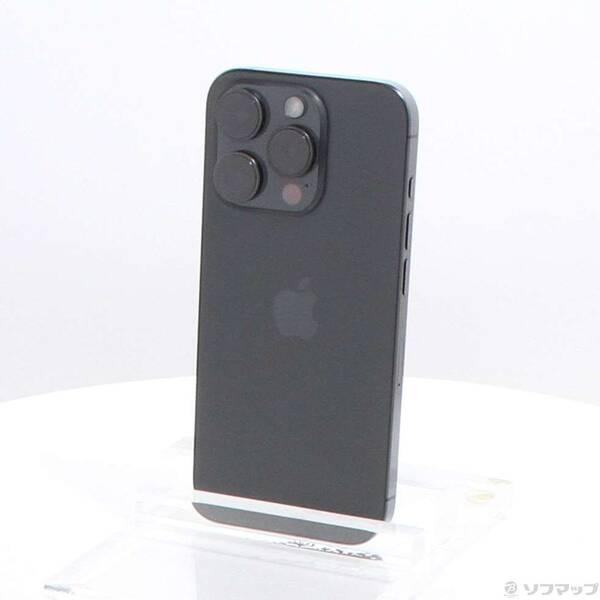 〔中古〕Apple(アップル) iPhone15 Pro 128GB ブラックチタニウム MTU73J／A SIMフリー〔368-ud〕 | 