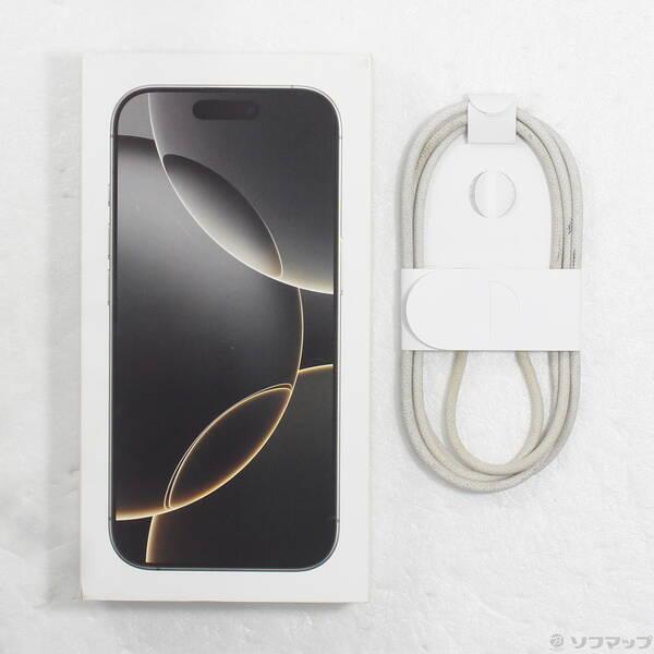 〔中古〕Apple(アップル) iPhone16 Pro 256GB ナチュラルチタニウム MYN33J／A SIMフリー〔377-ud〕 |  | 04