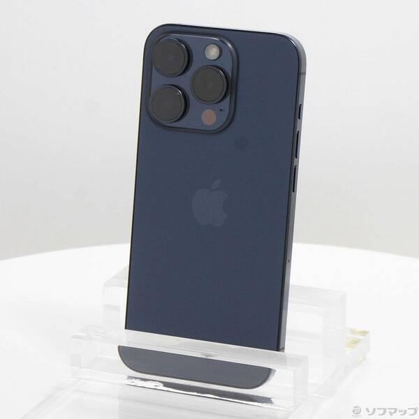 〔中古〕Apple(アップル) iPhone15 Pro 256GB ブルーチタニウム MTUG3J／A SIMフリー〔348-ud〕 | 