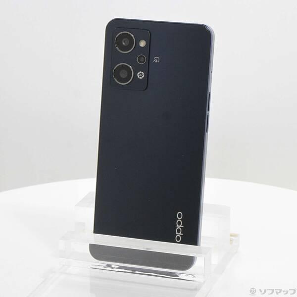 〔中古〕OPPO(オッポ) OPPO Reno7 A 128GB スターリーブラック A201OP Y!mobile SIMフリー〔297-ud〕 | 