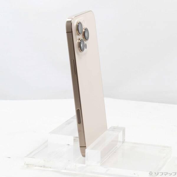 〔中古〕Apple(アップル) iPhone16 Pro Max 256GB デザートチタニウム MYWJ3J／A SIMフリー〔295-ud〕 |  | 03