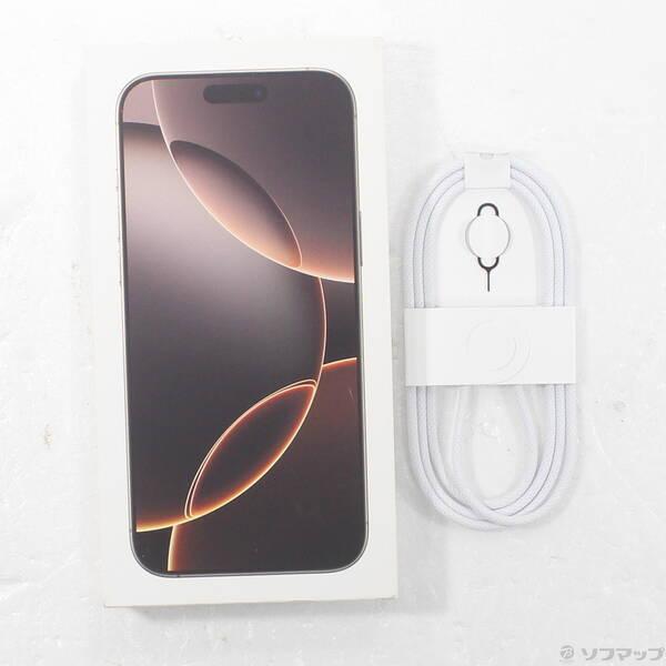 〔中古〕Apple(アップル) iPhone16 Pro Max 256GB デザートチタニウム MYWJ3J／A SIMフリー〔295-ud〕 |  | 04