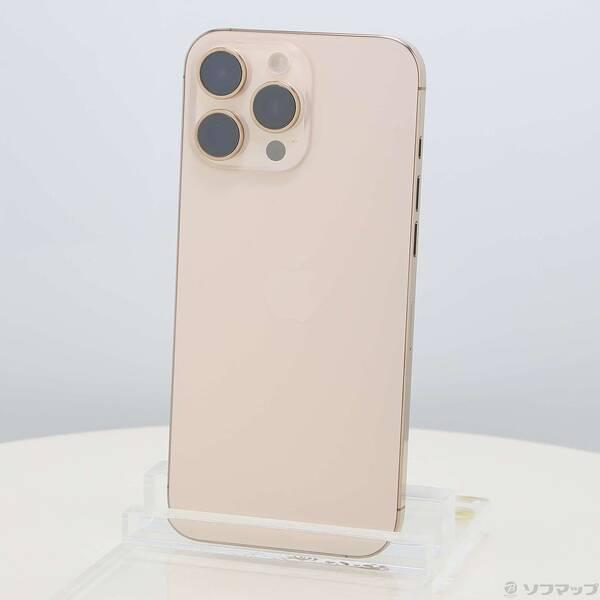 〔中古〕Apple(アップル) iPhone16 Pro Max 256GB デザートチタニウム MYWJ3J／A SIMフリー〔198-ud〕 | 
