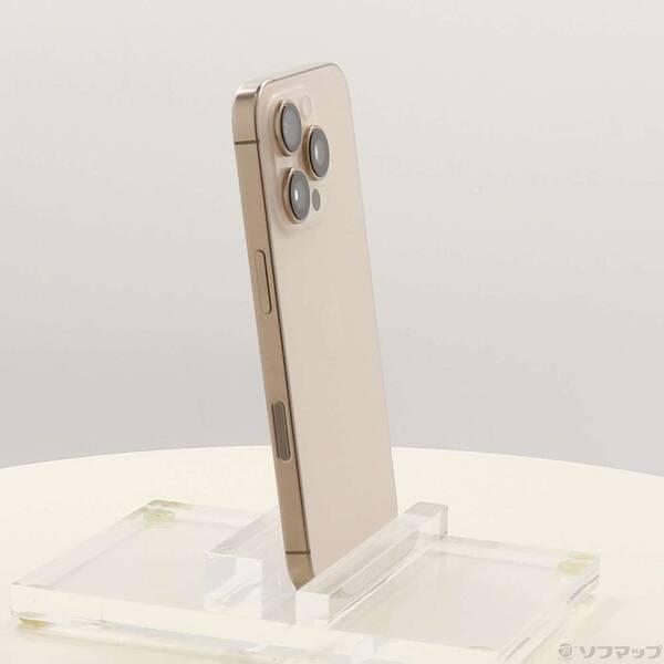〔中古〕Apple(アップル) iPhone16 Pro 256GB デザートチタニウム MYN23J／A SIMフリー〔348-ud〕 |  | 03