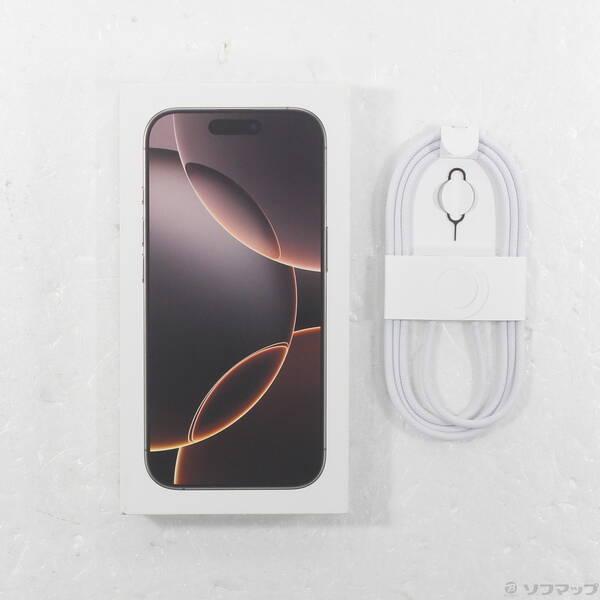 〔中古〕Apple(アップル) iPhone16 Pro 128GB デザートチタニウム MYMX3J／A SIMフリー〔276-ud〕 |  | 04