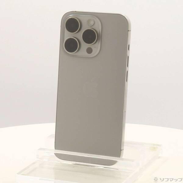 〔中古〕Apple(アップル) iPhone15 Pro 512GB ナチュラルチタニウム MTUK3J／A SIMフリー〔258-ud〕 | 